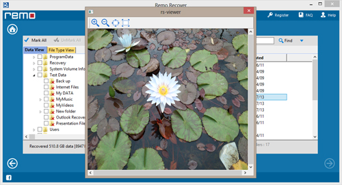 Kodak Camera Photo Recovery - Preview Window